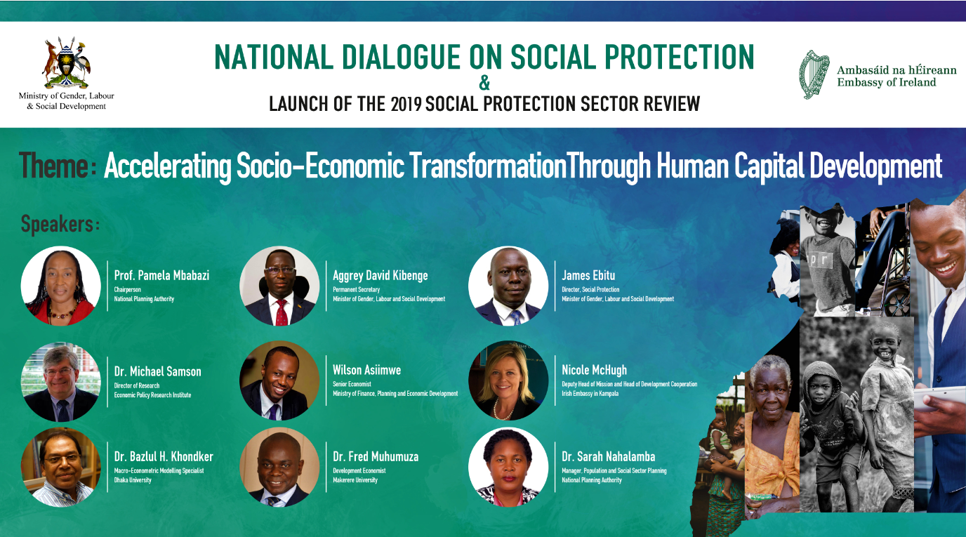 NATIONAL DIALOGUE ON SOCIAL PROTECTION & LAUNCH OF THE 2019 SOCIAL PROTECTION SECTOR REVIEW