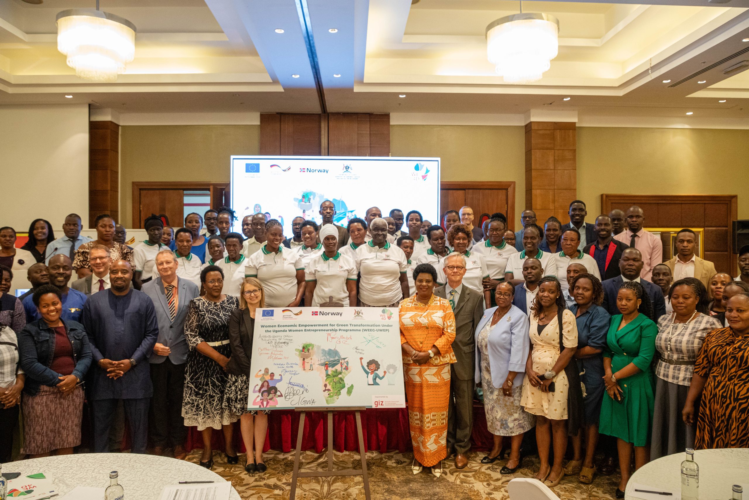 Launch of the Women Economic Empowerment for Green Transformation Launched 1990 (WEEG-UWEP) Project under UWEP.